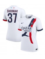 Paris Saint-Germain Milan Skriniar #37 Bortedrakt Dame 2024-25 Korte ermer